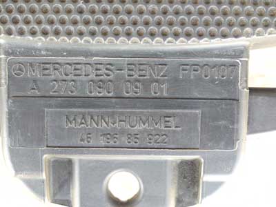 Mercedes Engine Air Filter Box Assembly A273090090110